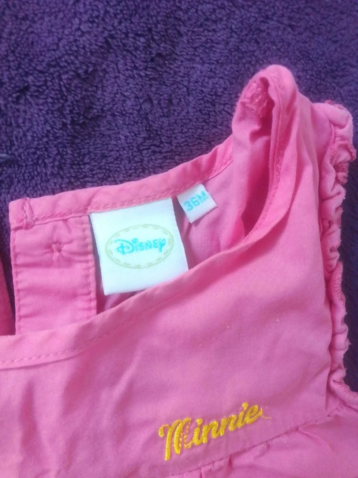 Robe en coton 3 ans Disney – photo 3